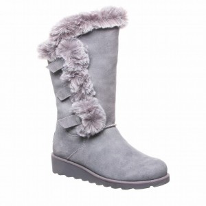 Botas Bearpaw Genevieve Mujer Gris | CSH3795CD