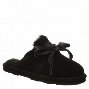 Pantuflas Bearpaw Jolietta Mujer Negras | SWS5888RK