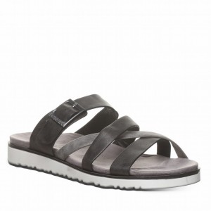 Sandalias Bearpaw Rhodes Mujer Negras | IFK7576RW