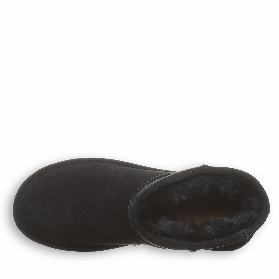 Botas Bearpaw Alyssa Wide Mujer Negras | ZRQ7960KG
