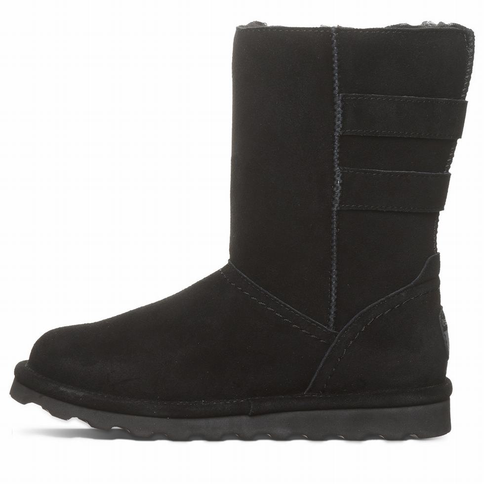 Botas Bearpaw Aurelia Mujer Negras | VOU984YM