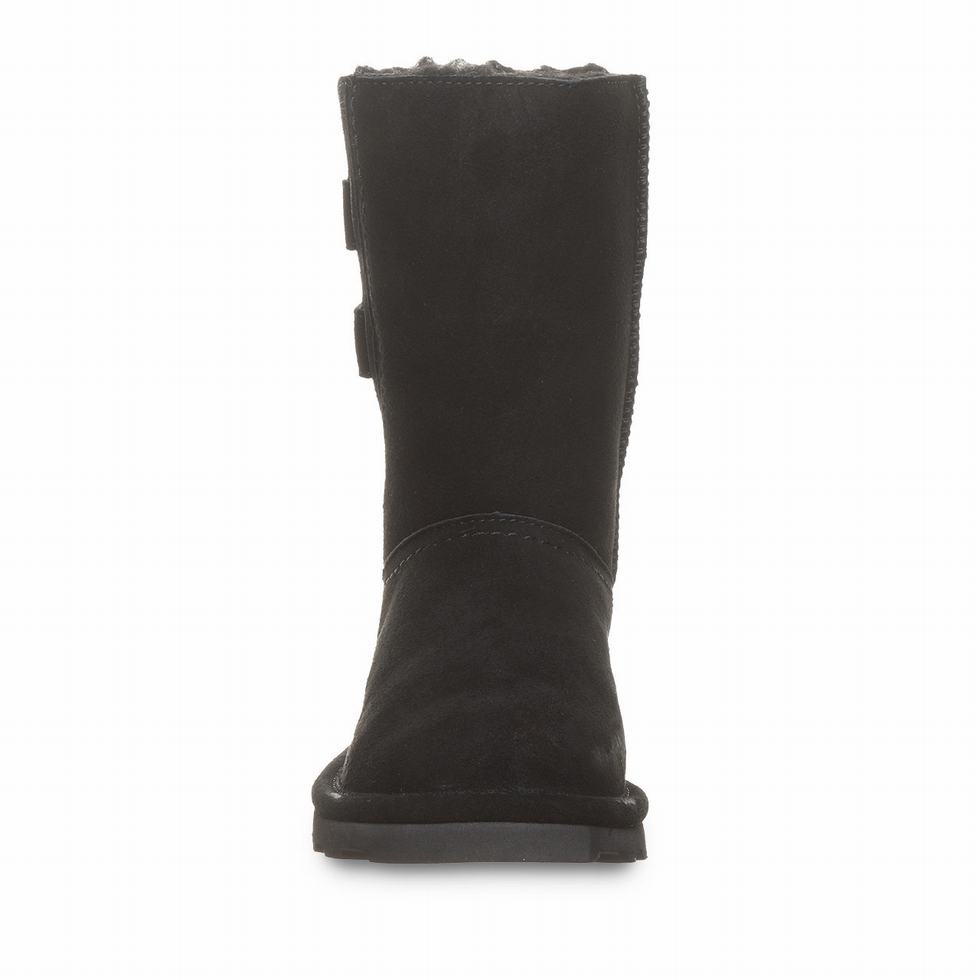 Botas Bearpaw Aurelia Mujer Negras | VOU984YM