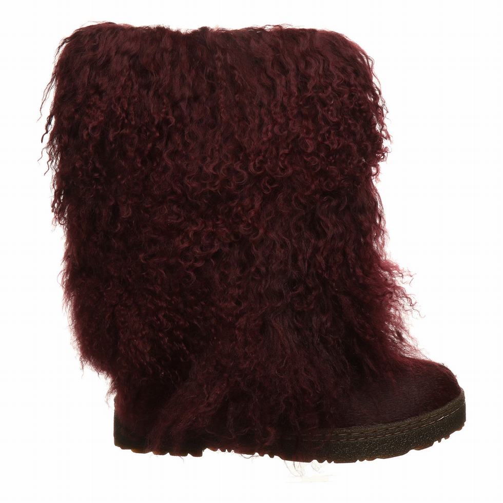 Botas Bearpaw Boetis Mujer Rojas | ZPM4735XE