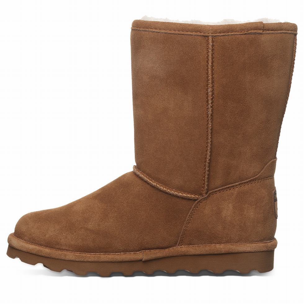 Botas Bearpaw Elle Short Mujer Marrones | YTE1488MR