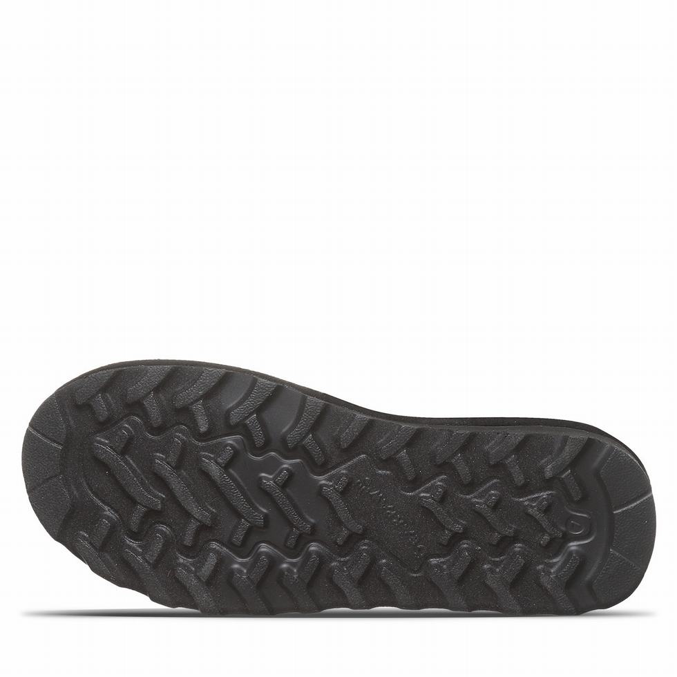 Botas Bearpaw Elle Short Vegan Mujer Negras | JVS6033YZ