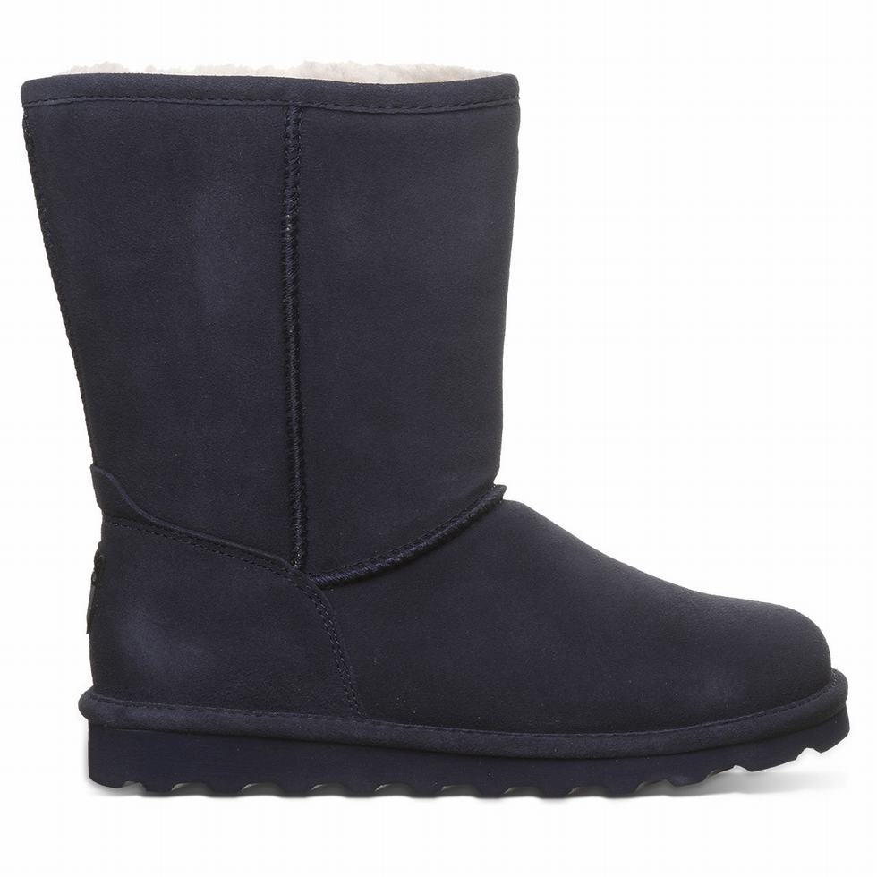 Botas Bearpaw Elle Short Wide Mujer Azules | PNV7480MZ