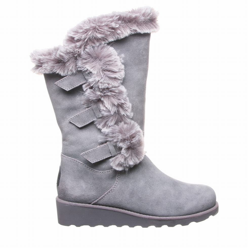 Botas Bearpaw Genevieve Mujer Gris | CSH3795CD