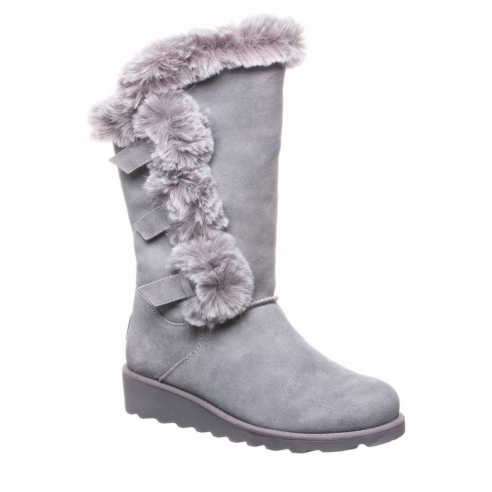 Botas Bearpaw Genevieve Mujer Gris | CSH3795CD