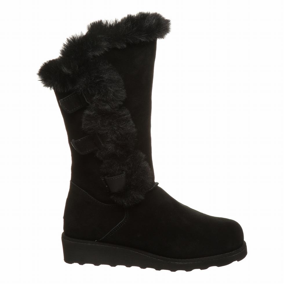 Botas Bearpaw Genevieve Mujer Negras | RYV7456PP