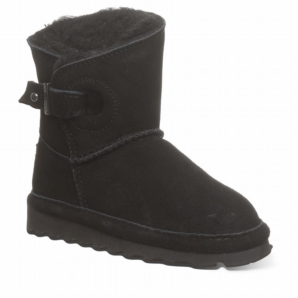 Botas Bearpaw Isabelle Toddler Niños Negras | ZPQ8066OH