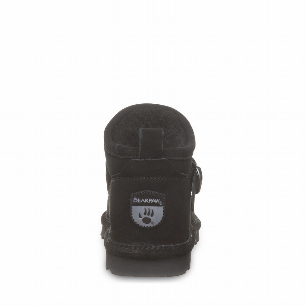 Botas Bearpaw Petite Mujer Negras | EBU5023AH