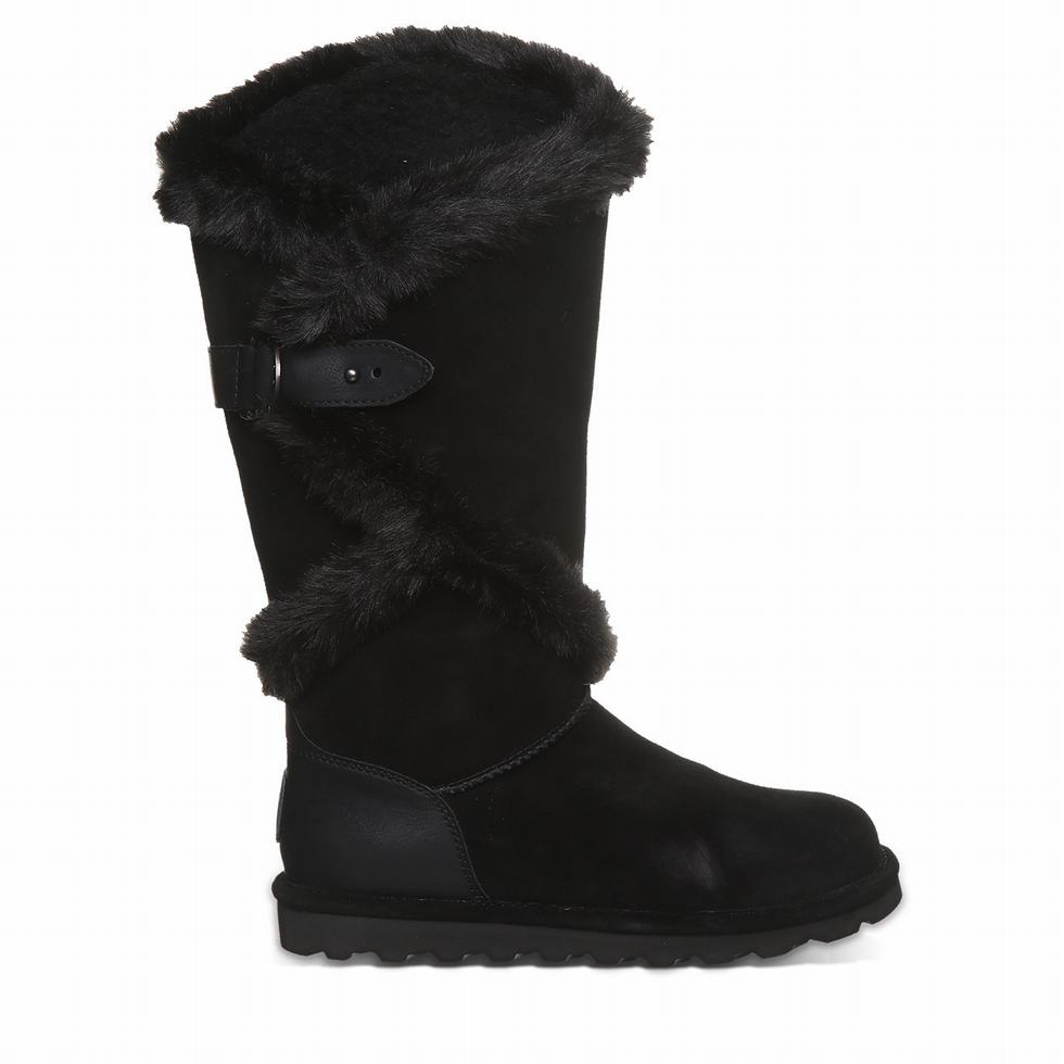Botas Bearpaw Sheilah Mujer Negras | QZJ7842UC