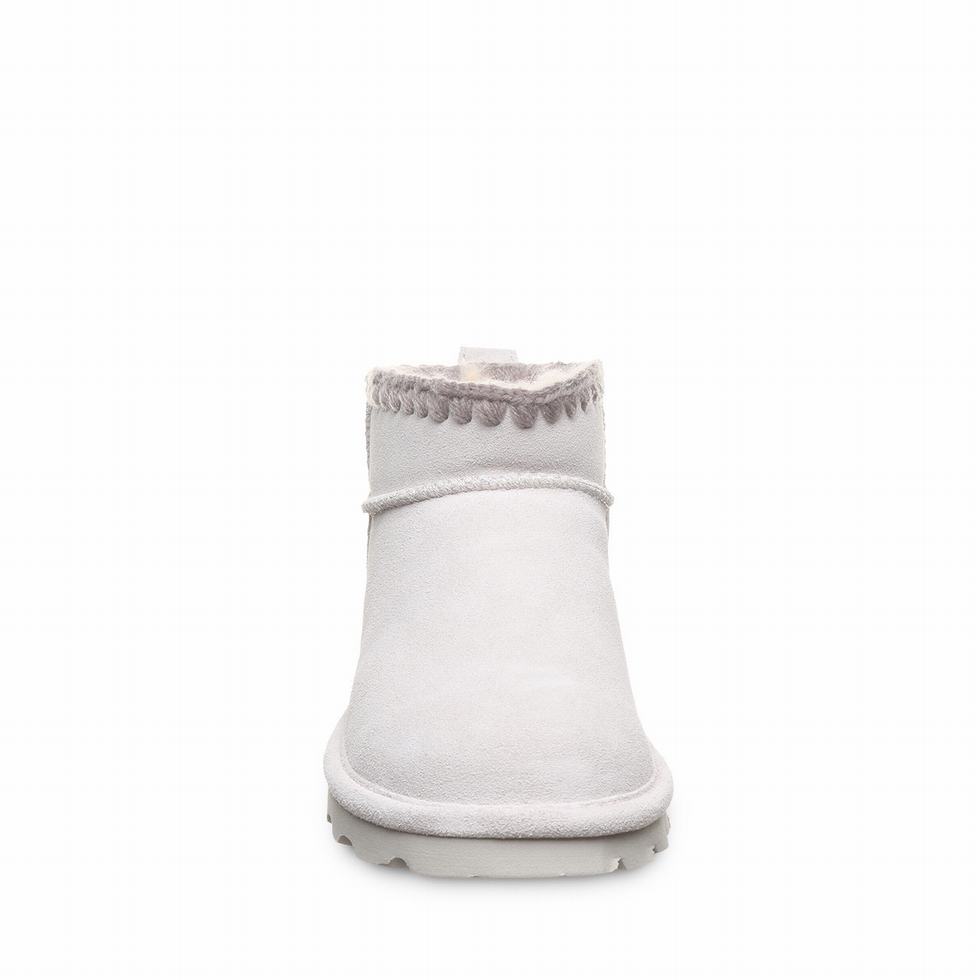 Botas Bearpaw Shorty Crochet Mujer Gris | VDM117VS