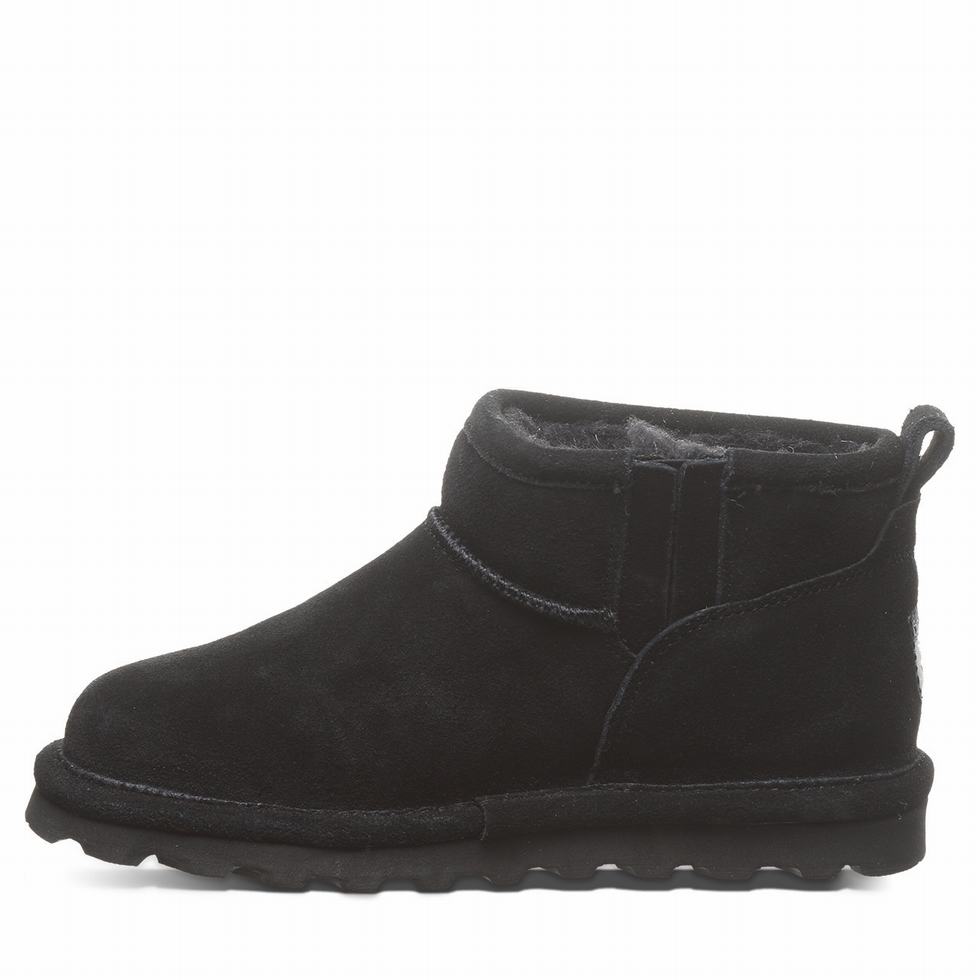 Botas Bearpaw Shorty Youth Niños Negras | GNN3690GS