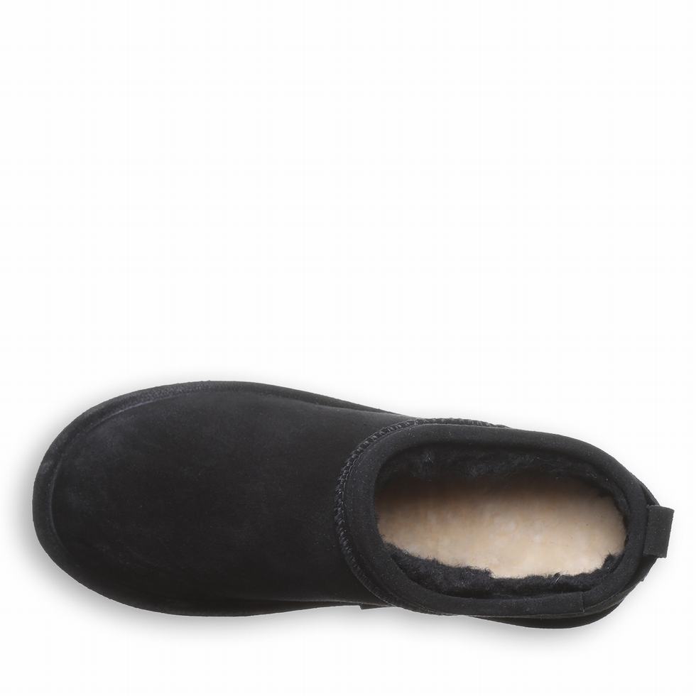 Botas Bearpaw Super Shorty Wide Mujer Negras | NOB545UG