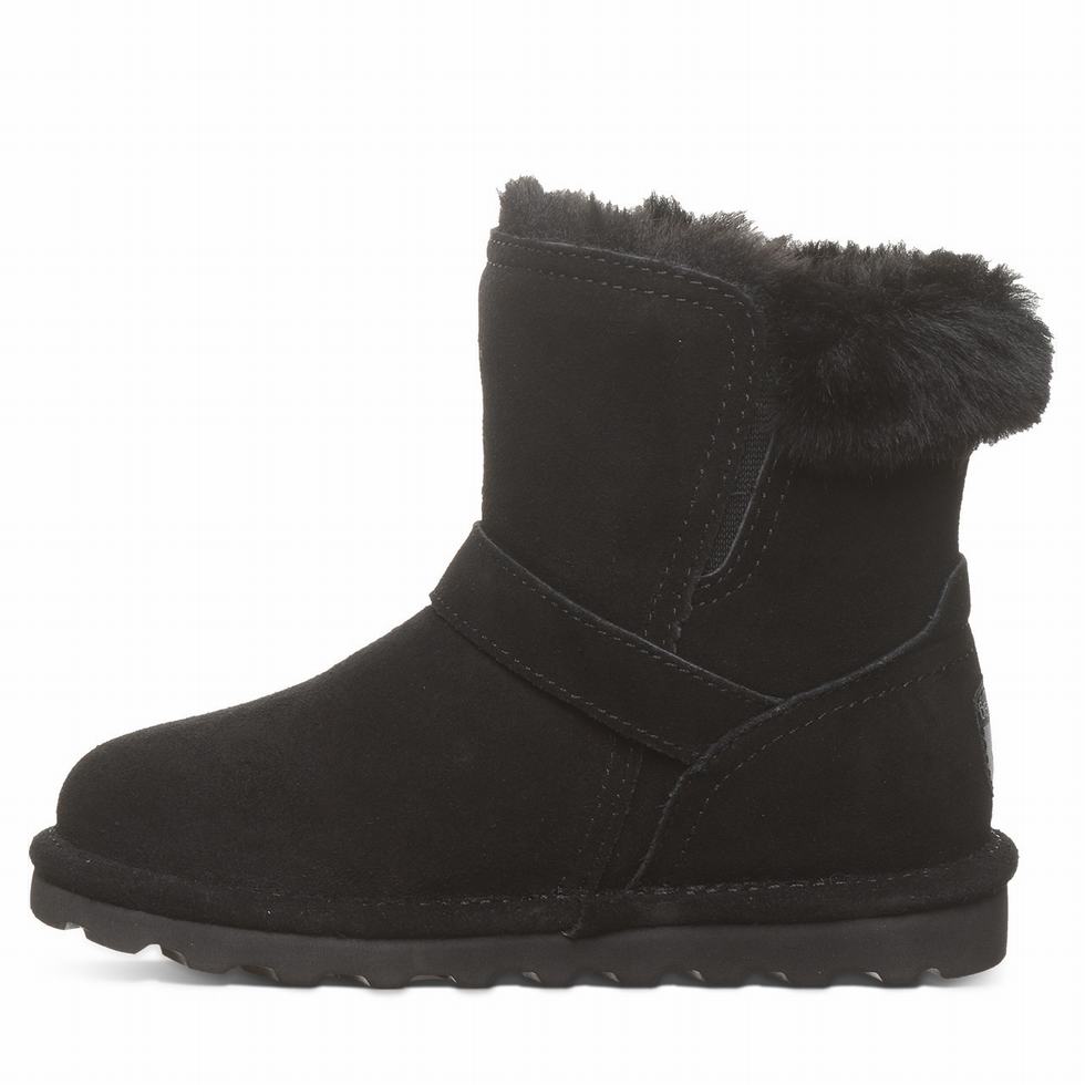 Botas Bearpaw Tallula Youth Niños Negras | XYB5659KO