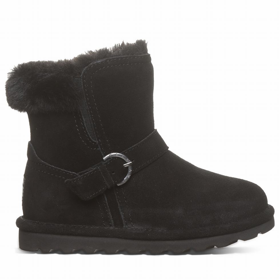 Botas Bearpaw Tallula Youth Niños Negras | XYB5659KO