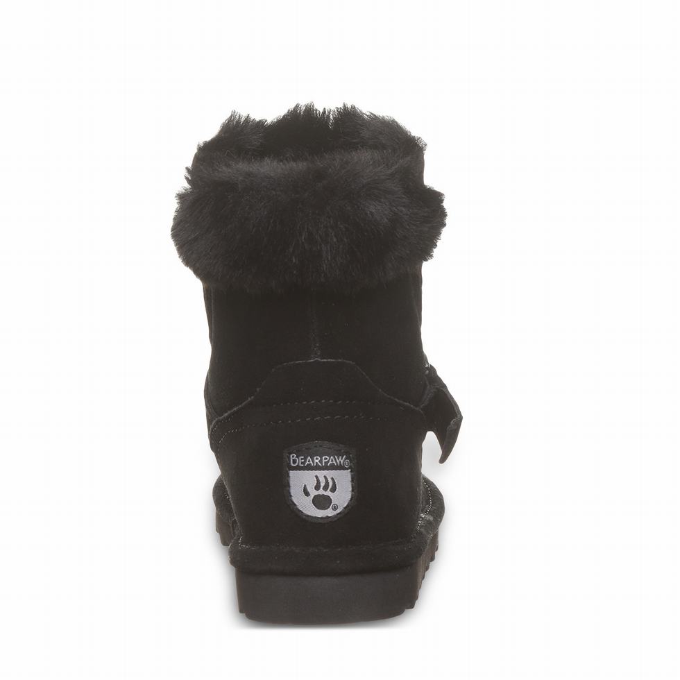 Botas Bearpaw Tallula Youth Niños Negras | XYB5659KO