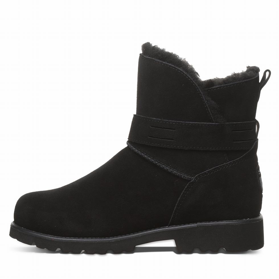 Botas Bearpaw Wellston Mujer Negras | HEG9279JB