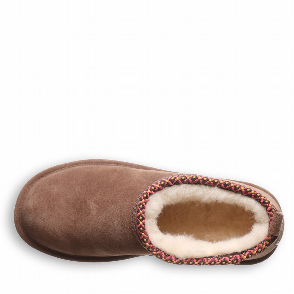 Botas Plataforma Bearpaw Retro Super Shorty Deco Mujer Marrones | LGH4850UG