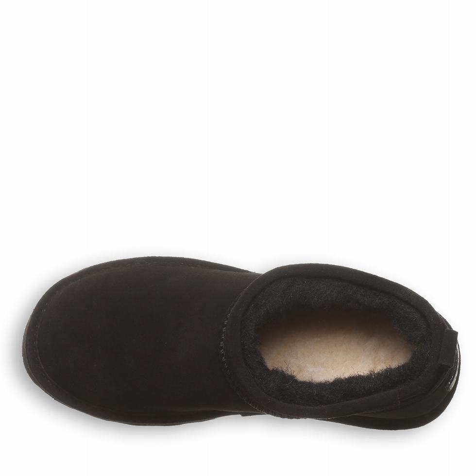 Botas Plataforma Bearpaw Retro Super Shorty Mujer Negras | ZWF897FN