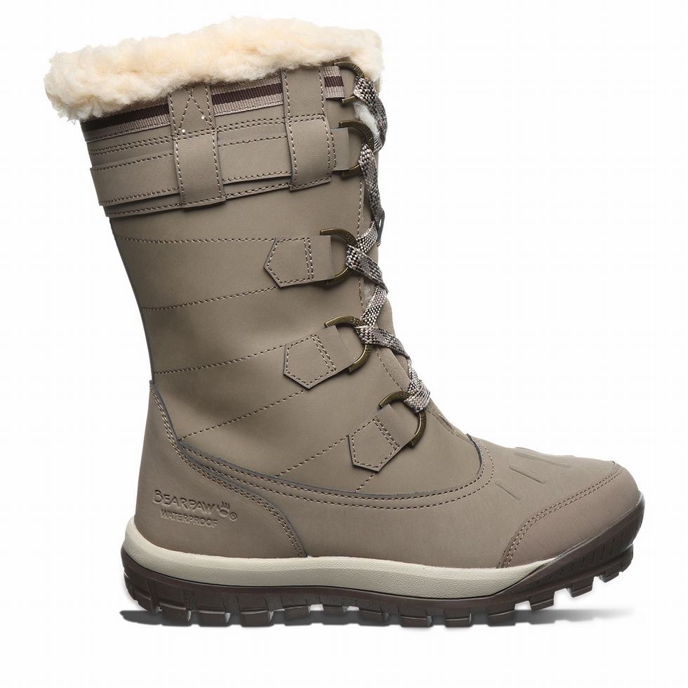 Botas de Montaña Bearpaw Desdemona Mujer Beige | CNJ3089CS