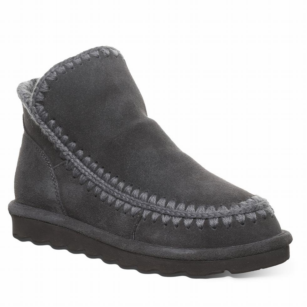 Botas de Nieve Bearpaw Winter Mujer Gris | THZ2826XJ