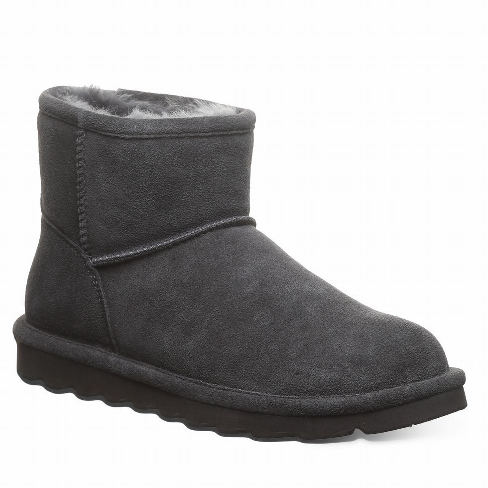 Botines Bearpaw Alyssa Mujer Gris | AQX343KE