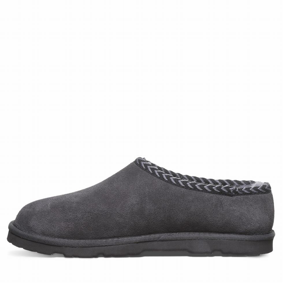Pantuflas Bearpaw Beau Hombre Gray | ZEP8585KZ