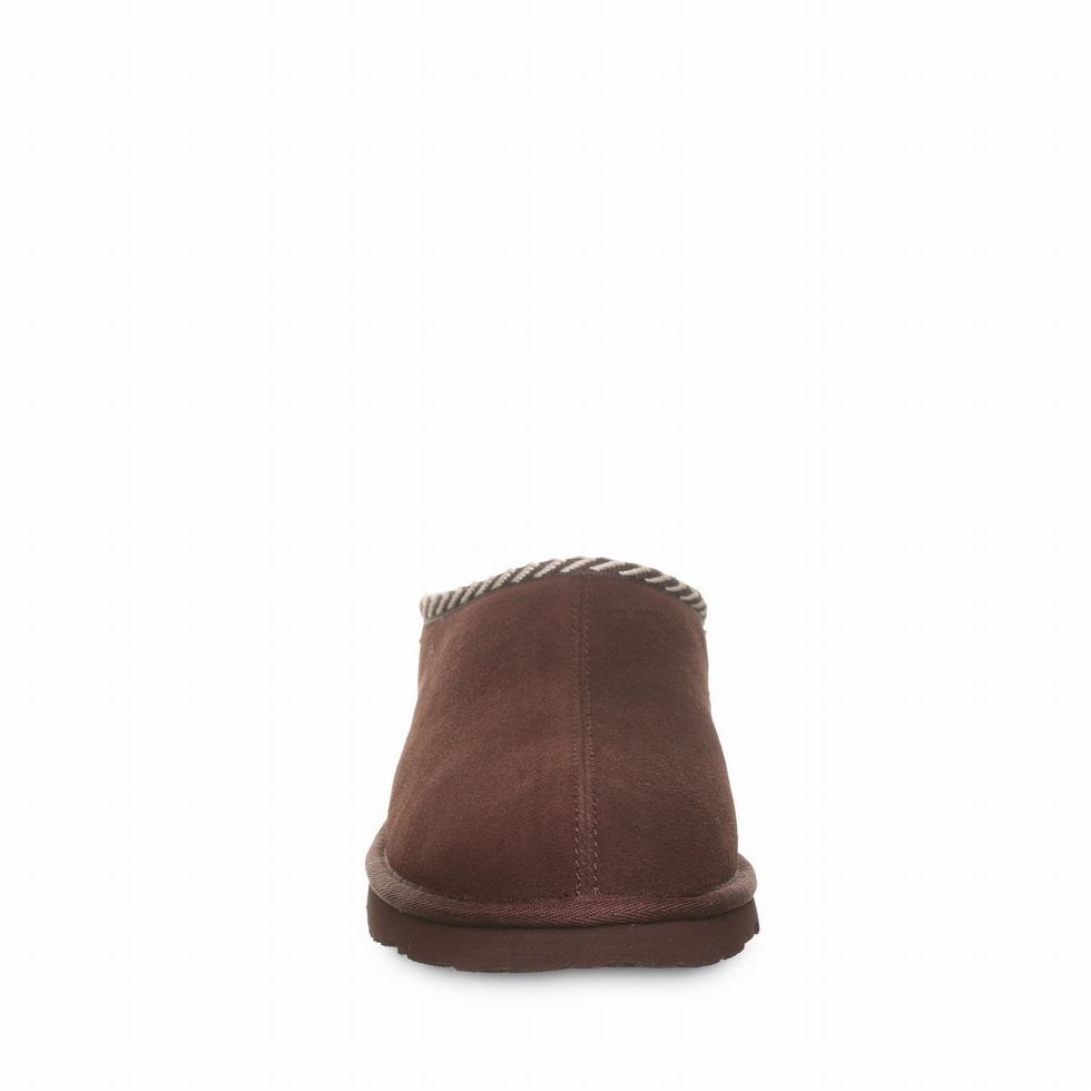 Pantuflas Bearpaw Beau Hombre Marrones | ICQ8442XW