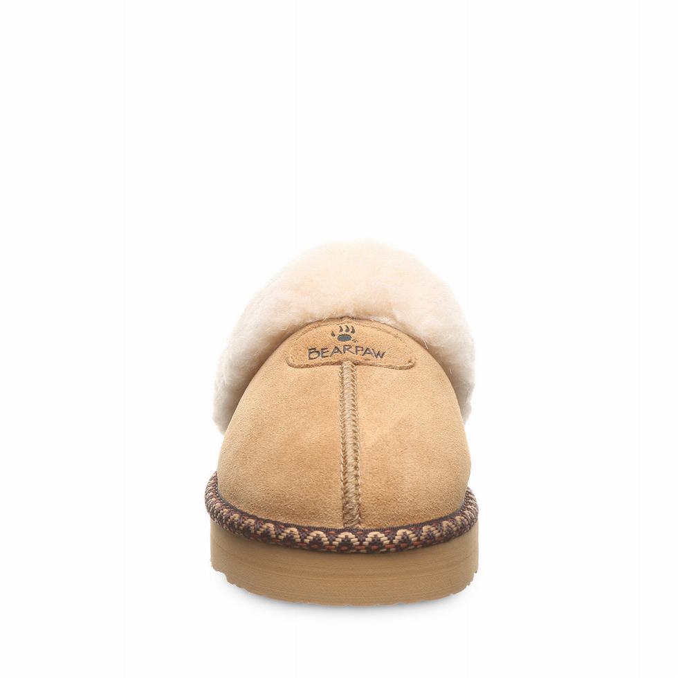 Pantuflas Bearpaw Loki Platform Lo Deco Mujer Marrones | KXD8254ZZ