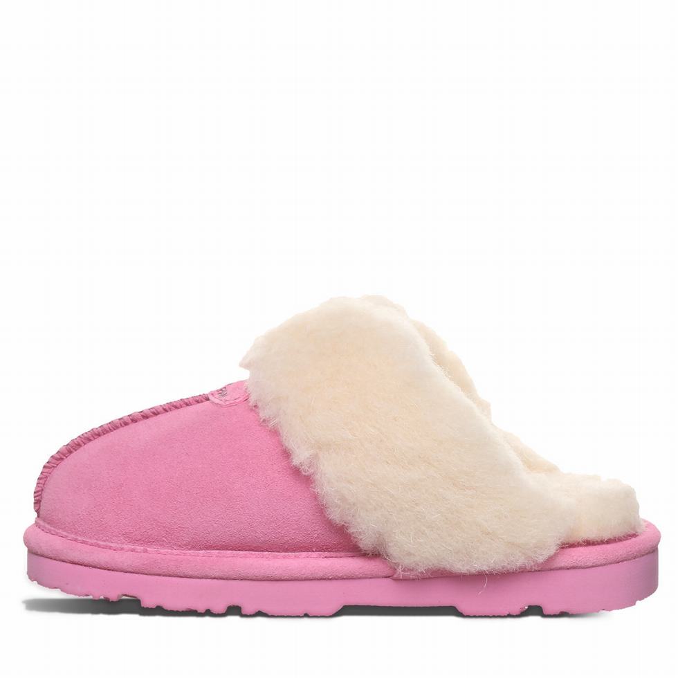 Pantuflas Bearpaw Loki Youth Niños Rosas | XIW6524YG
