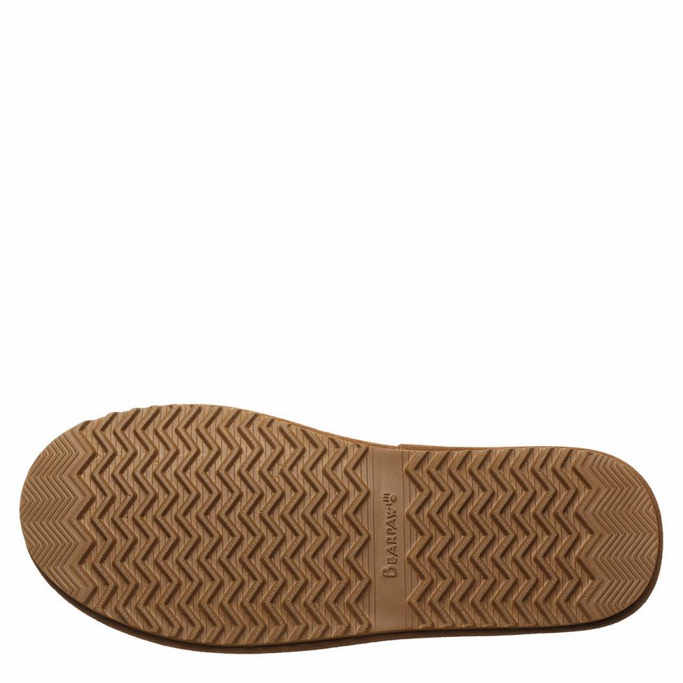 Pantuflas Bearpaw Pierre Hombre Marrones | UTM2164CY