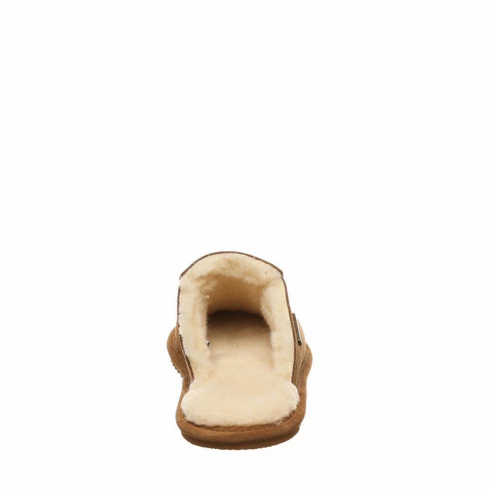 Pantuflas Bearpaw Pierre Hombre Marrones | UTM2164CY