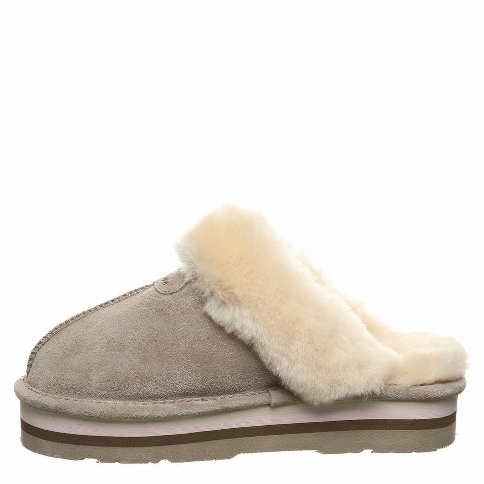 Pantuflas Bearpaw Retro Loki Mujer Beige | VJK3793SS