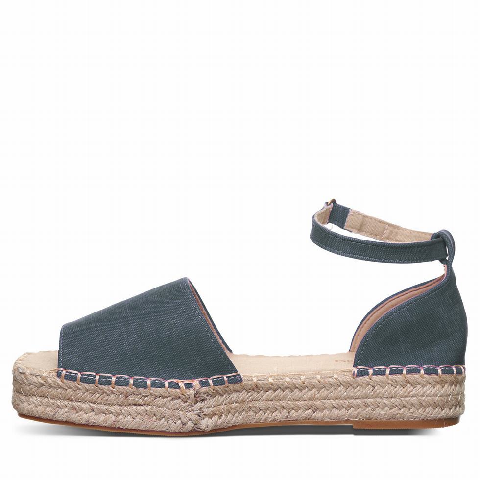 Sandalias Bearpaw Affogato Mujer Azules | QUW2544JY
