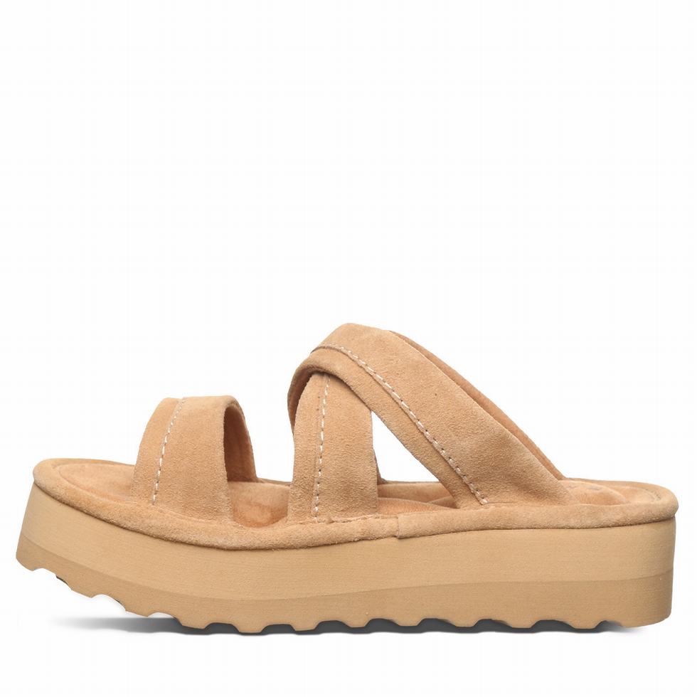 Sandalias Bearpaw Altitude Mujer Marrones | YUN7474XH