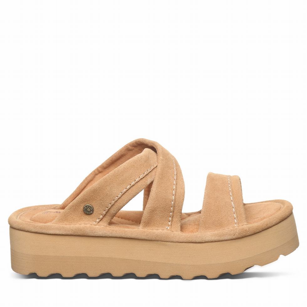 Sandalias Bearpaw Altitude Mujer Marrones | YUN7474XH