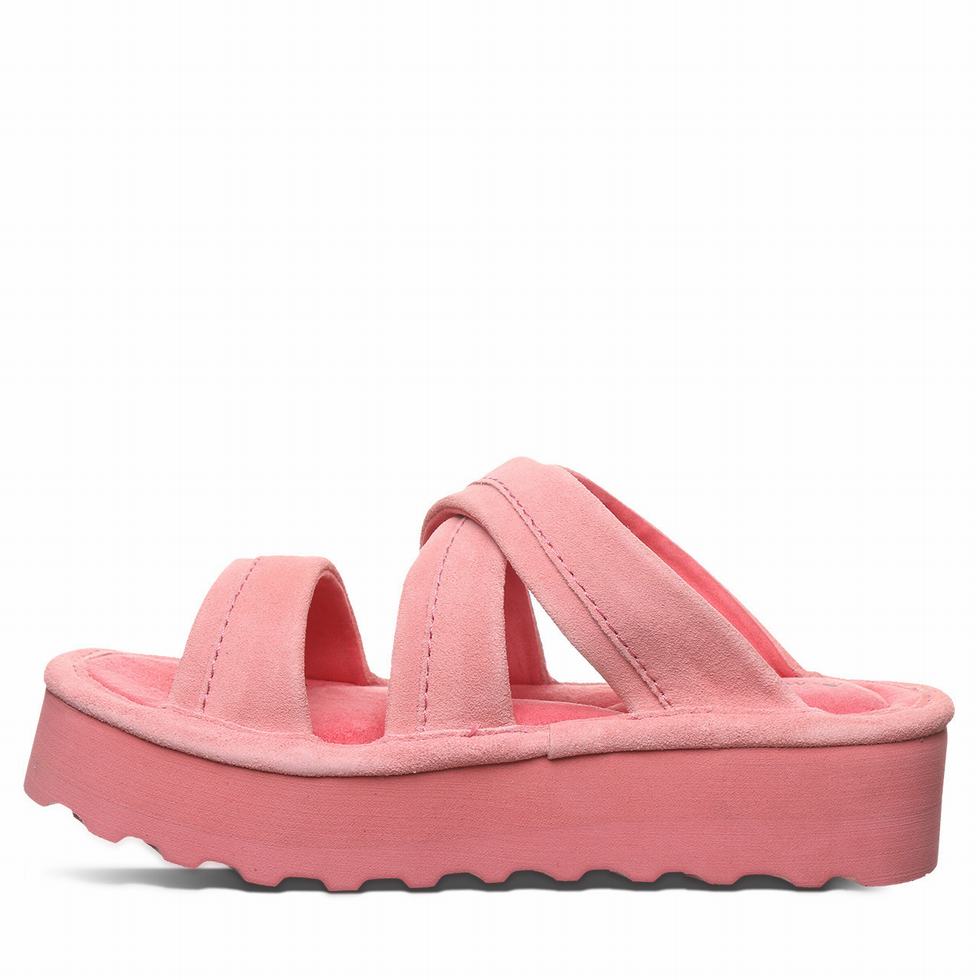Sandalias Bearpaw Altitude Mujer Rosas | DQX8512VO
