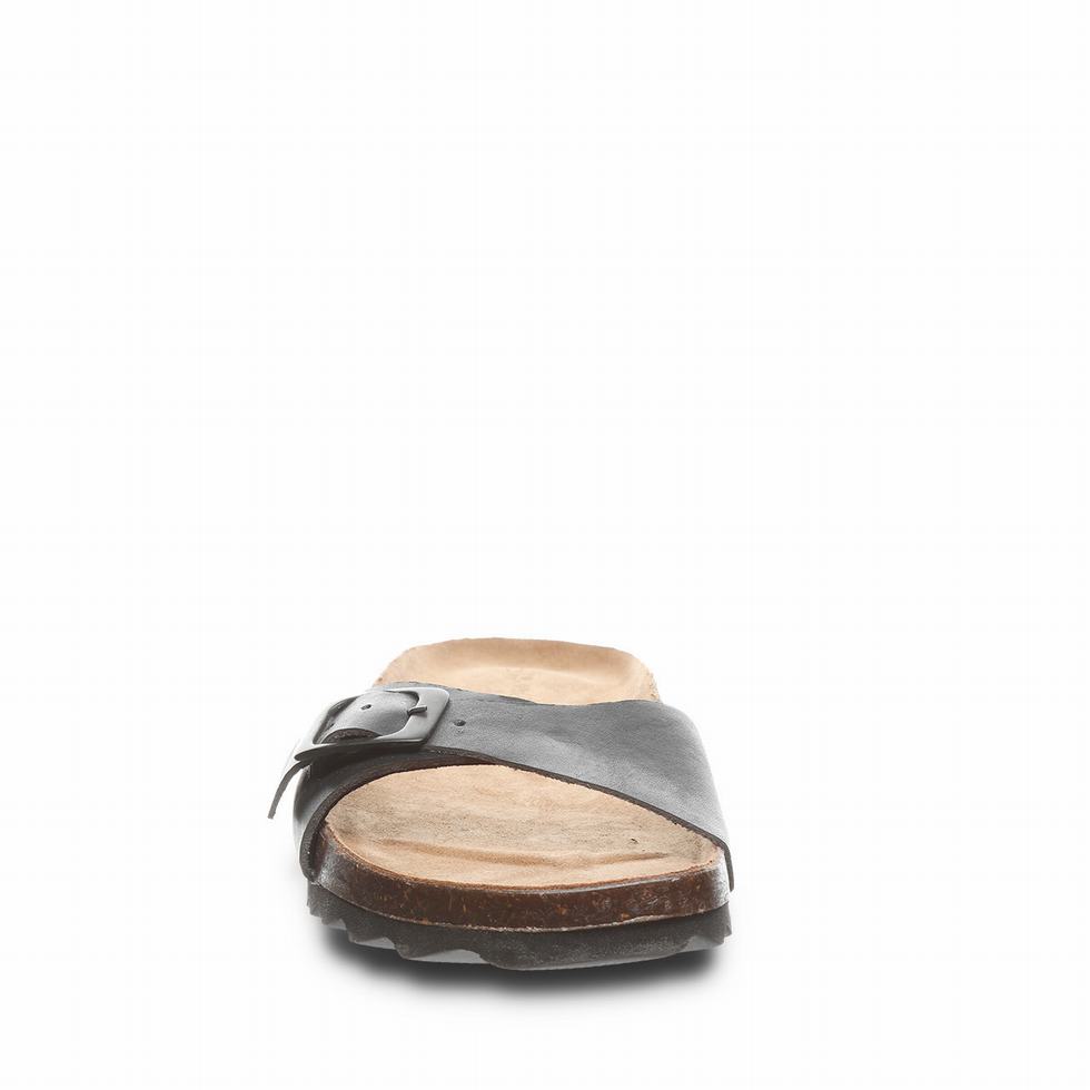 Sandalias Bearpaw Ava Mujer Negras | KJN8088RP
