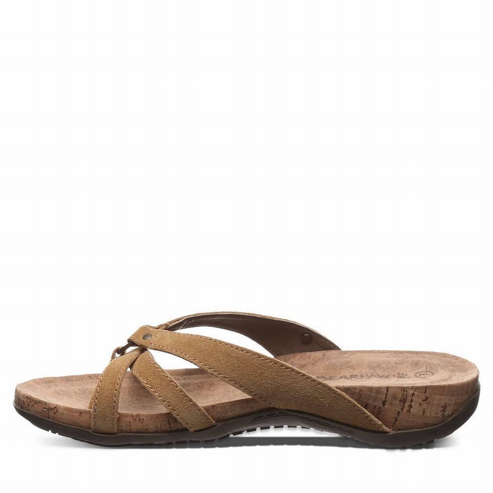 Sandalias Bearpaw Fawn Mujer Marrones | WVY5076YZ