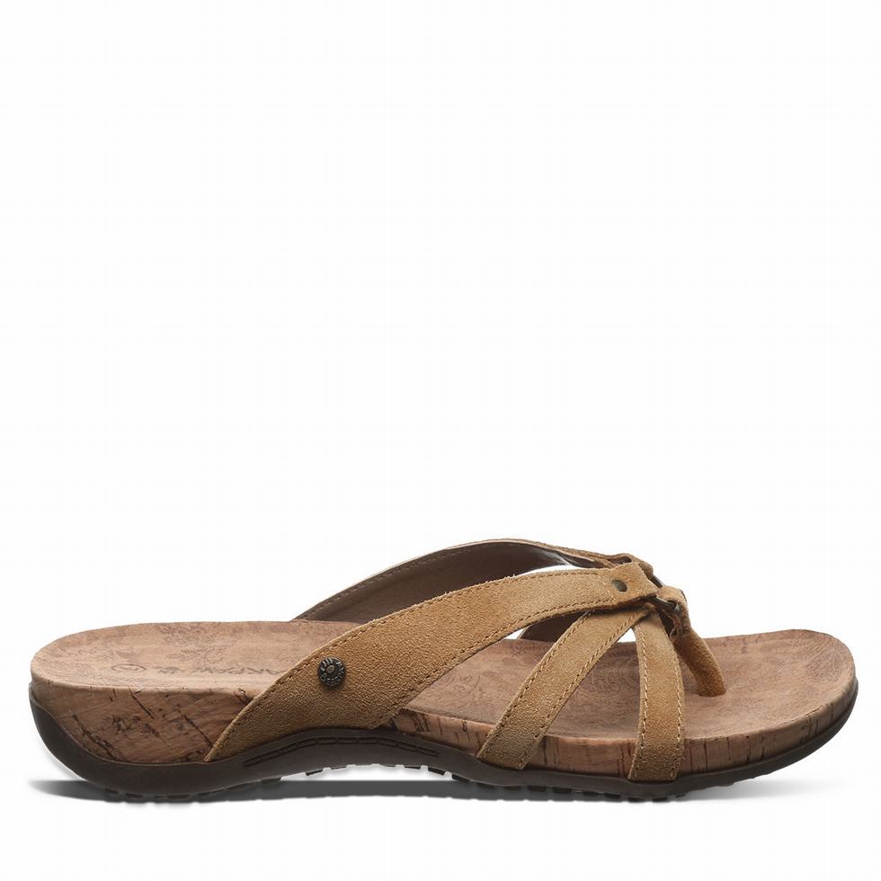 Sandalias Bearpaw Fawn Mujer Marrones | WVY5076YZ