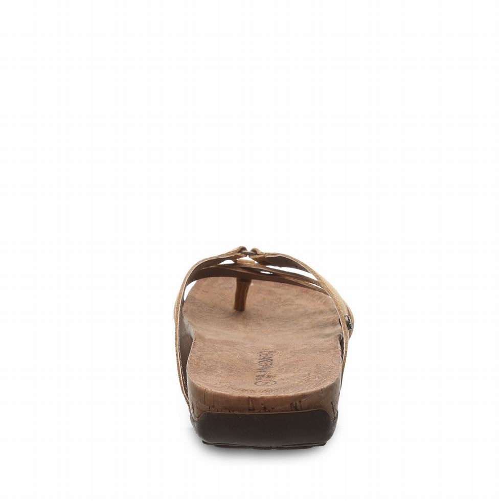 Sandalias Bearpaw Fawn Mujer Marrones | WVY5076YZ