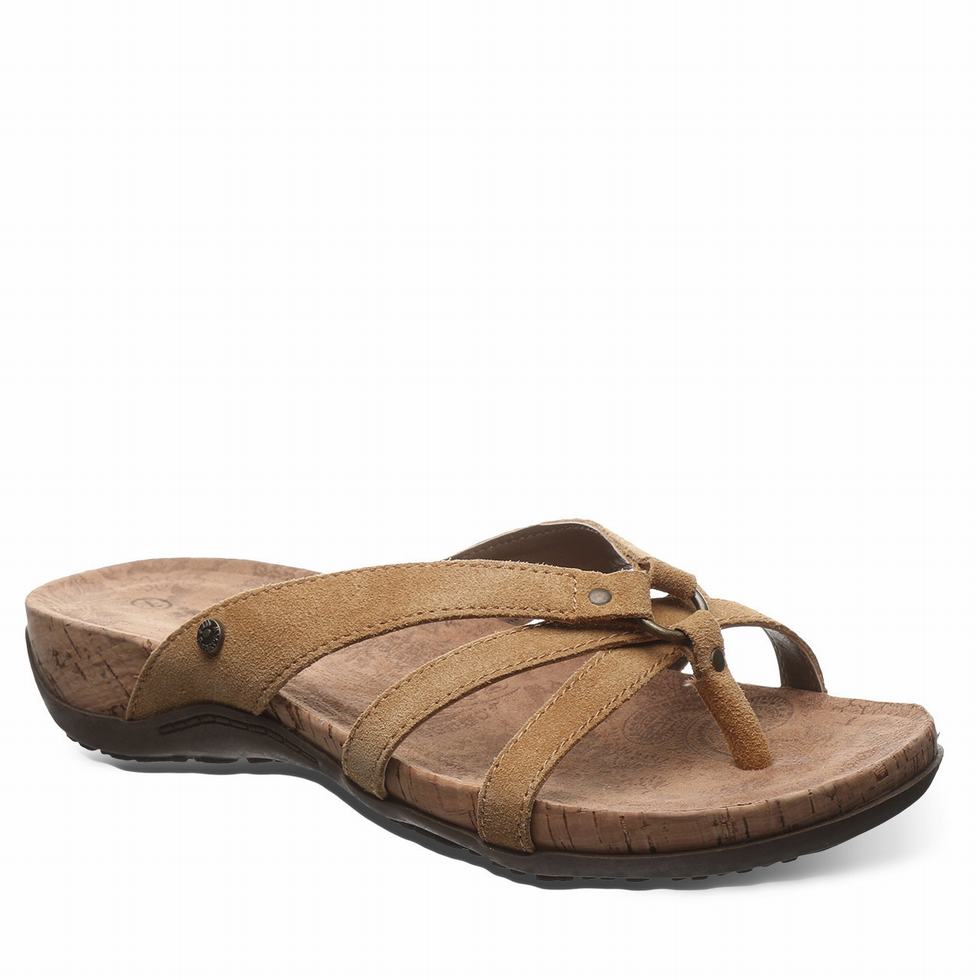 Sandalias Bearpaw Fawn Mujer Marrones | WVY5076YZ