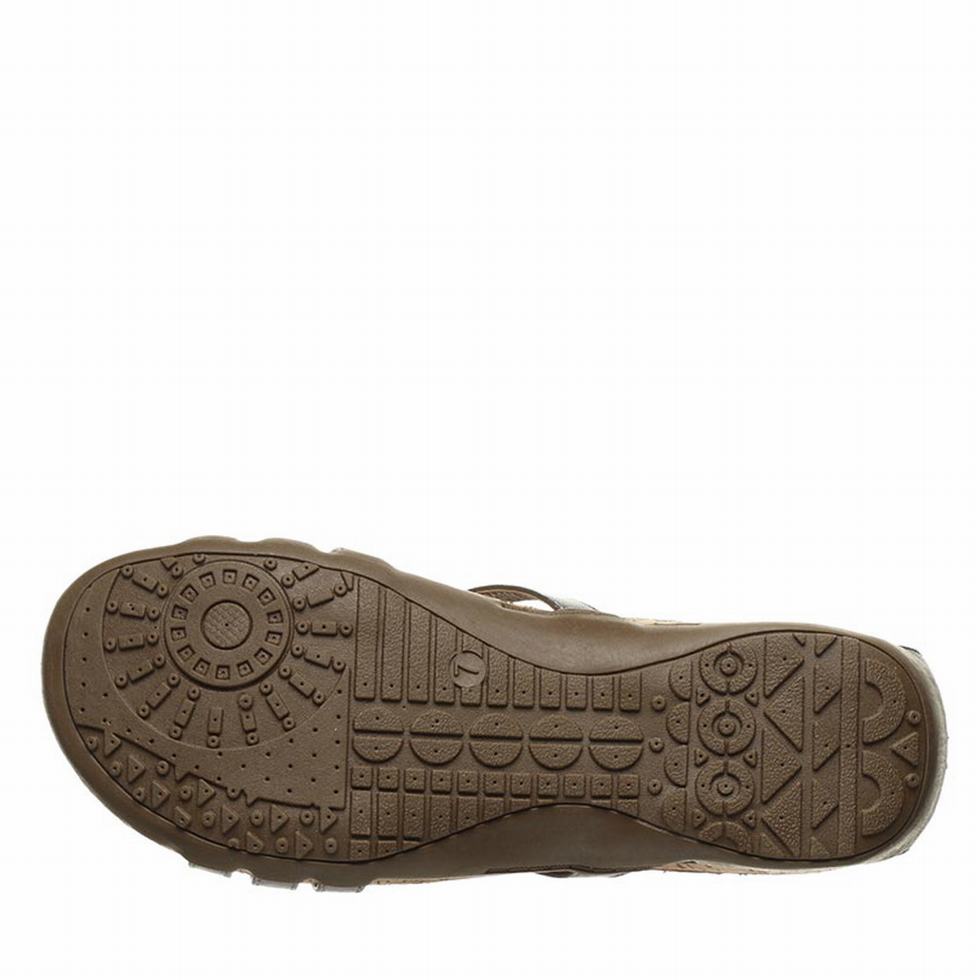 Sandalias Bearpaw Layla Wide Mujer Gris | RAK3312TU
