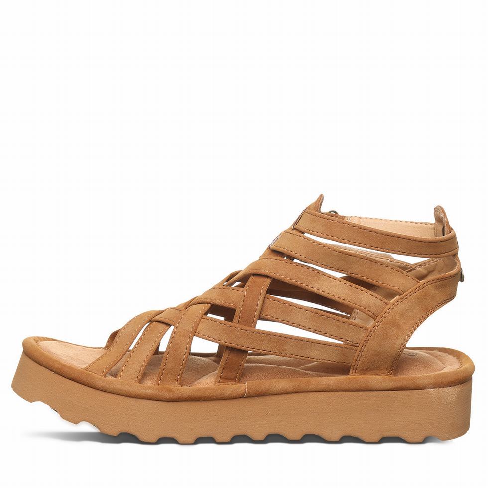 Sandalias Bearpaw Prominence Mujer Marrones | UEF2492BW