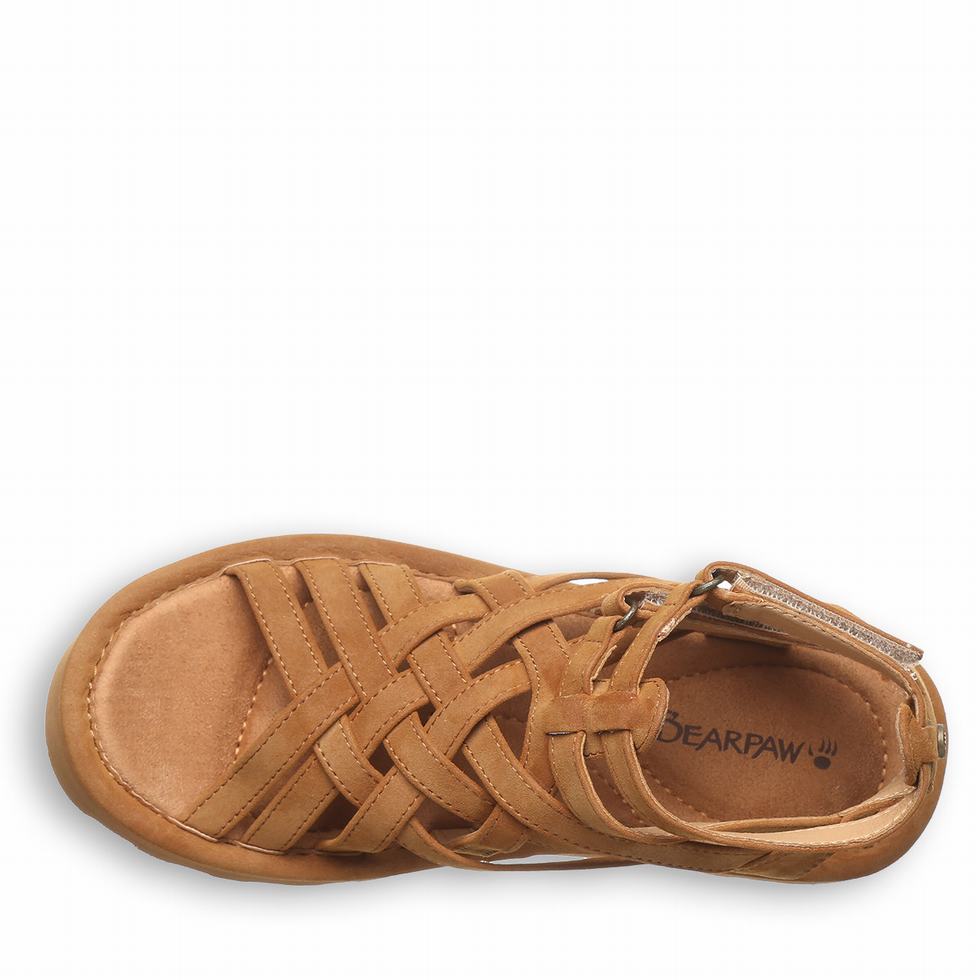 Sandalias Bearpaw Prominence Mujer Marrones | UEF2492BW