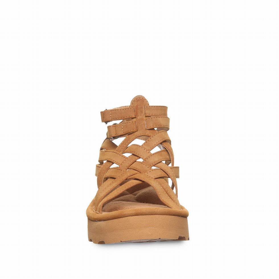 Sandalias Bearpaw Prominence Mujer Marrones | UEF2492BW