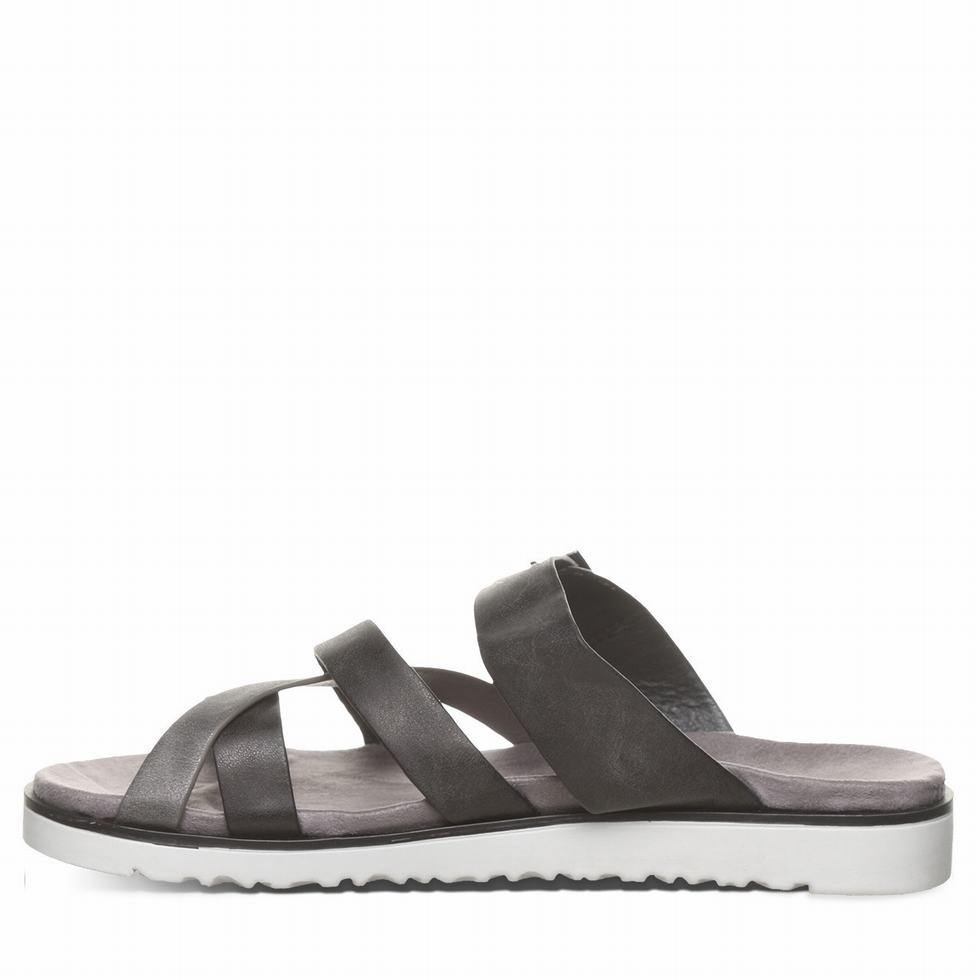 Sandalias Bearpaw Rhodes Mujer Negras | IFK7576RW