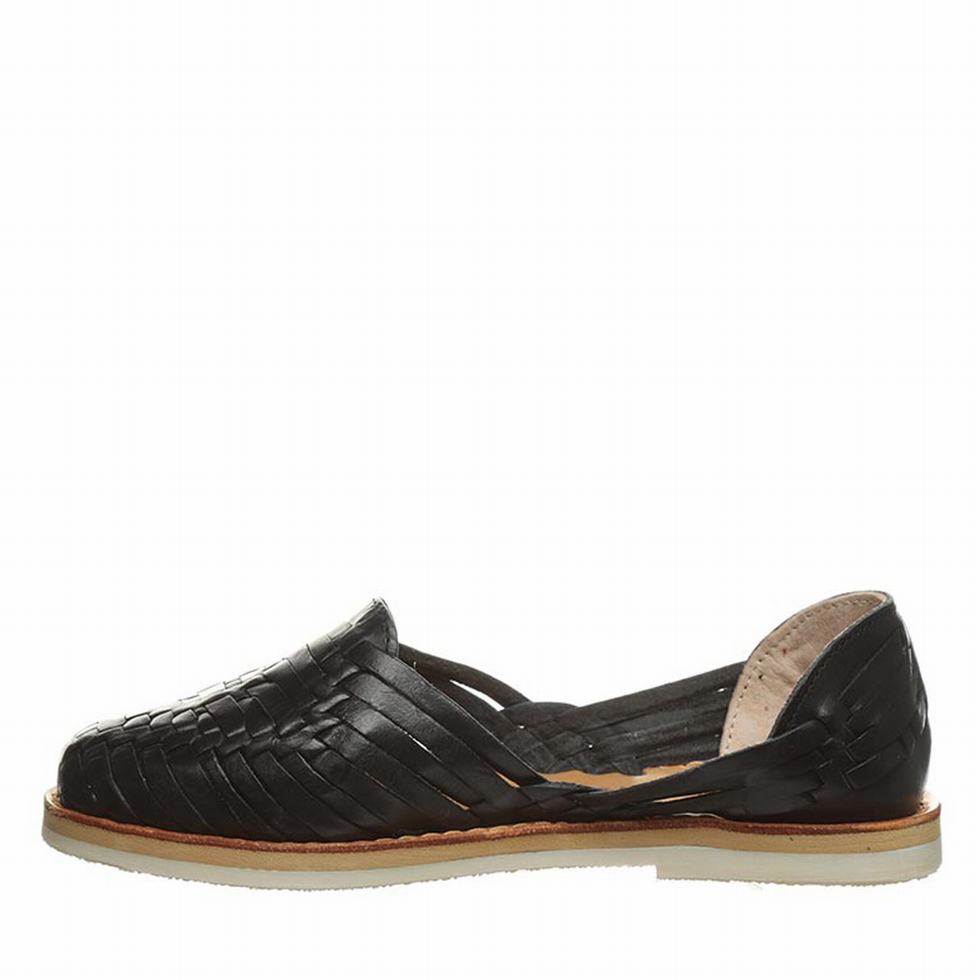 Sandalias Bearpaw Silvia Mujer Negras | XGV574PF